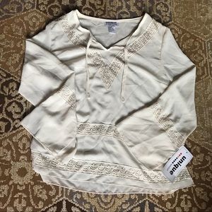 Embroidered Boho Blouse